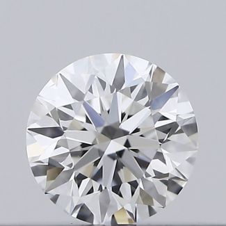 0.18 Carat Round E VS1 EX GIA Natural Diamond