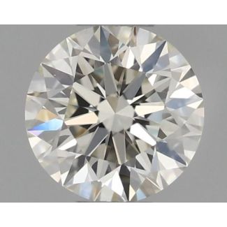 0.4 Carat Round I VS1 EX GIA Natural Diamond