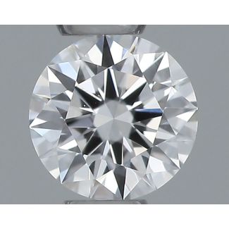 0.2 Carat Round D VVS1 VG EX GIA Natural Diamond