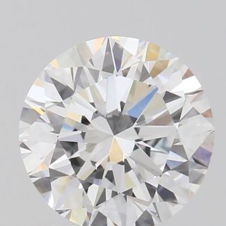 0.9 Carat Round D VVS1 EX VG GIA Natural Diamond