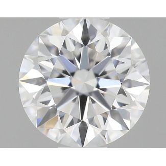 0.34 Carat Round D VVS1 EX GIA Natural Diamond