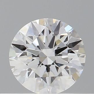 0.36 Carat Round D VVS1 EX GIA Natural Diamond