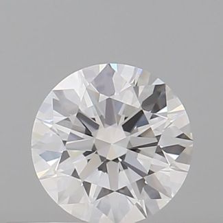 0.36 Carat Round D VVS1 EX GIA Natural Diamond