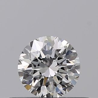 0.30 Carat Round F VS1 VG EX GIA Natural Diamond