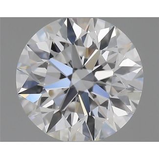 0.5 Carat Round D VVS1 EX GIA Natural Diamond