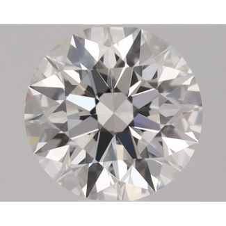 0.36 Carat Round F IF EX GIA Natural Diamond