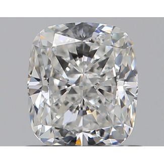 0.83 Carat Cushion Brilliant F VVS2 - EX GIA Natural Diamond