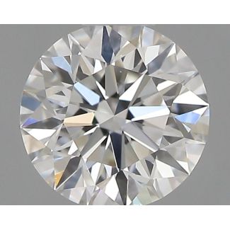 0.34 Carat Round G IF EX GIA Natural Diamond