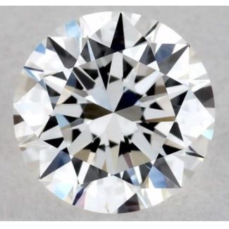 0.32 Carat Round D VVS2 EX GIA Natural Diamond