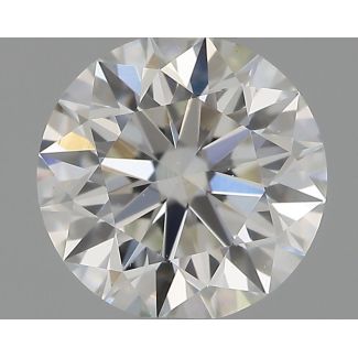 0.5 Carat Round G VS1 EX IGI Natural Diamond