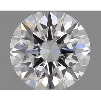 0.34 Carat Round E IF EX GIA Natural Diamond