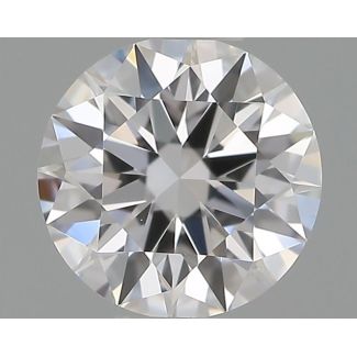 0.3 Carat Round D VVS1 EX VG GIA Natural Diamond