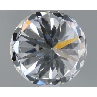 0.35 Carat Round F VS2 EX GIA Natural Diamond