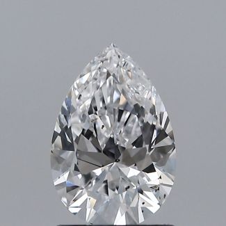 1.01 Carat Pear D SI1 - VG G GIA Natural Diamond