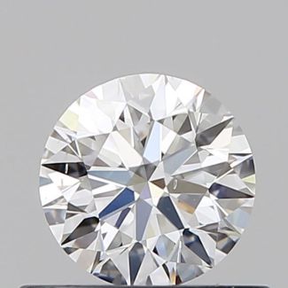 0.5 Carat Round E SI1 EX GIA Natural Diamond