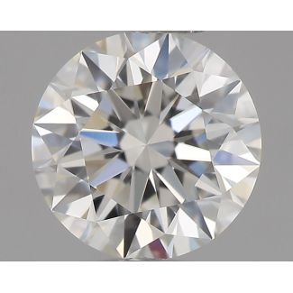 0.43 Carat Round G VVS1 EX IGI Natural Diamond