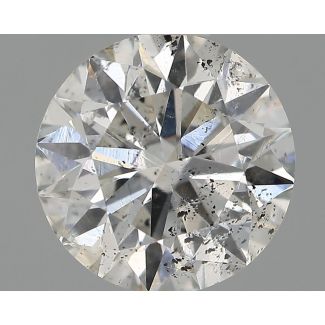 0.82 Carat Round F SI2 EX IGI Natural Diamond