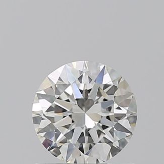 0.9 Carat Round H VVS2 EX GIA Natural Diamond