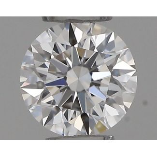 0.18 Carat Round E VS1 EX VG GIA Natural Diamond