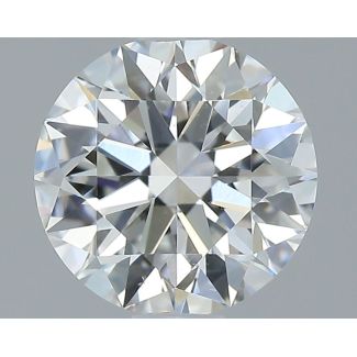 1.0 Carat Round F SI1 EX GIA Natural Diamond