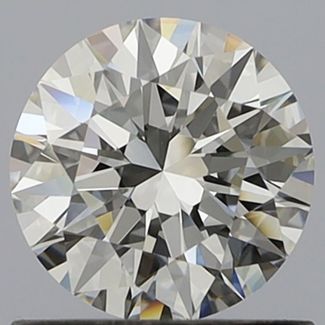 0.81 Carat Round E VVS1 EX GIA Natural Diamond