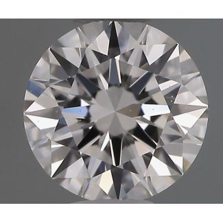 0.36 Carat Round G SI1 EX GIA Natural Diamond