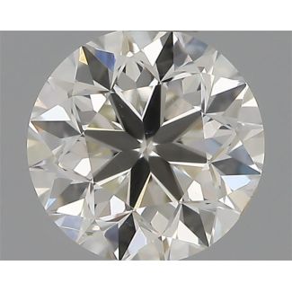 0.40 Carat Round H SI1 VG EX IGI Natural Diamond