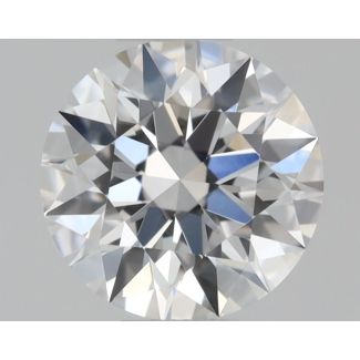 0.34 Carat Round D VVS1 EX GIA Natural Diamond