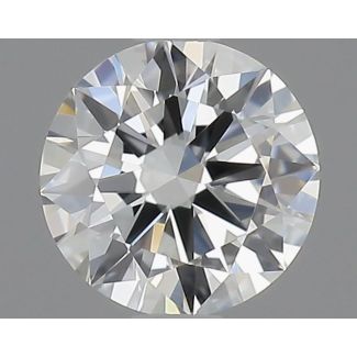 0.3 Carat Round H VVS1 EX GD GIA Natural Diamond