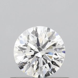 0.51 Carat Round E SI2 EX VG GIA Natural Diamond