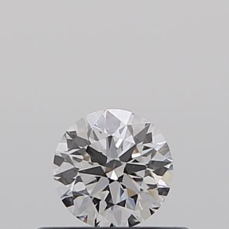 0.30 Carat Round D VS2 EX VG GIA Natural Diamond