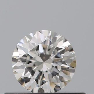 0.30 Carat Round H VVS1 EX GIA Natural Diamond