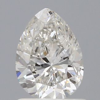 1.00 Carat Pear H SI1 - VG GD GIA Natural Diamond