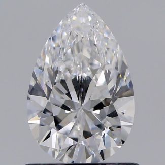 0.80 Carat Pear D VS1 - VG GIA Natural Diamond