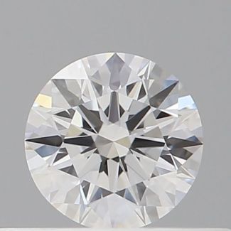 0.35 Carat Round D VVS1 EX GIA Natural Diamond