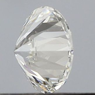 0.36 Carat Round E VVS1 EX GIA Natural Diamond