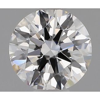 0.8 Carat Round H VVS1 EX GIA Natural Diamond