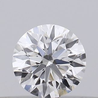 0.19 Carat Round D VS1 EX VG GIA Natural Diamond