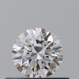 0.30 Carat Round D VS1 EX GIA Natural Diamond