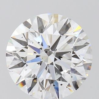 2.01 Carat Round D SI1 EX GIA Natural Diamond