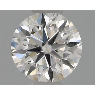 0.30 Carat Round G SI2 VG EX GD GIA Natural Diamond