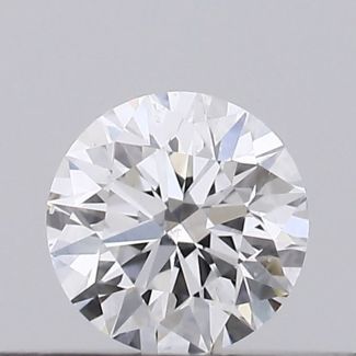 0.2 Carat Round E SI1 EX GIA Natural Diamond