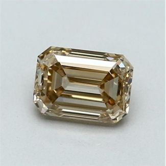 1.01 Carat Emerald Yellow VVS2 - EX GIA Natural Diamond