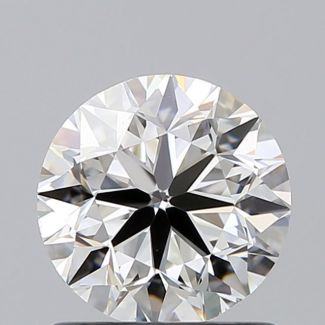 0.95 Carat Round H VS1 VG EX GIA Natural Diamond