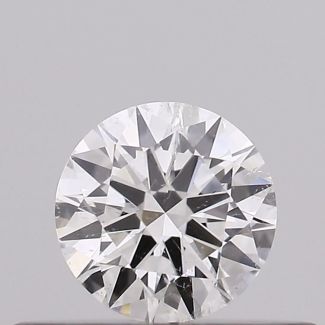 0.23 Carat Round E SI2 EX GIA Natural Diamond