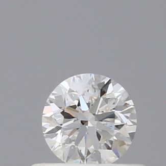 0.40 Carat Round F VS1 VG EX GIA Natural Diamond