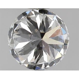 1.0 Carat Round F VVS2 EX GIA Natural Diamond