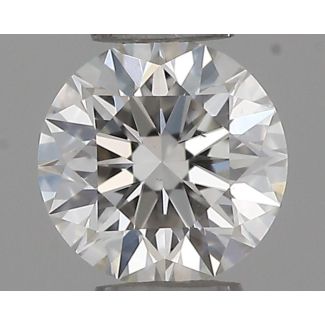 0.23 Carat Round G VS2 EX GIA Natural Diamond