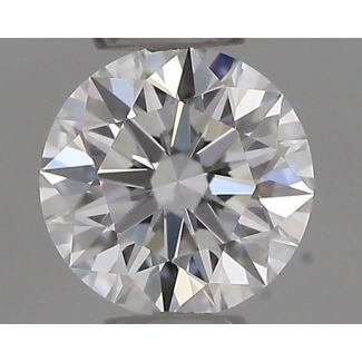 0.19 Carat Round D IF EX GIA Natural Diamond