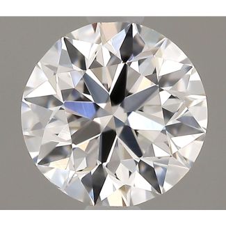 0.5 Carat Round D VS2 EX VG GIA Natural Diamond